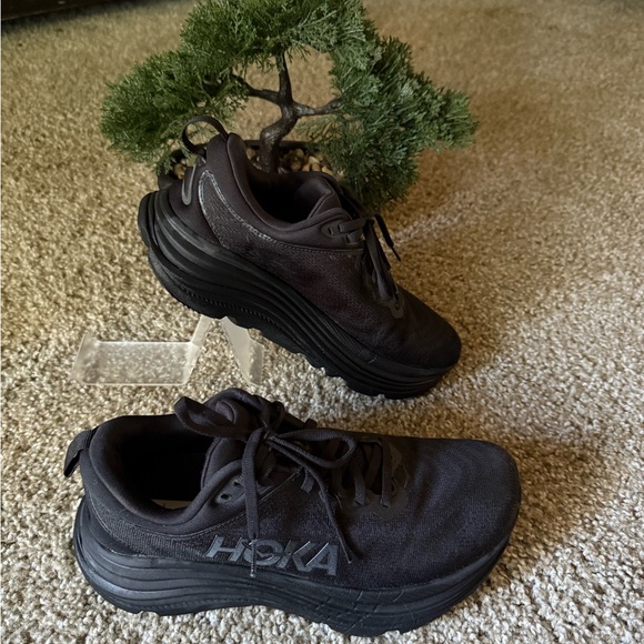 Hoka Men's Charcoal Athletic Shoes - Picture 1 of 6